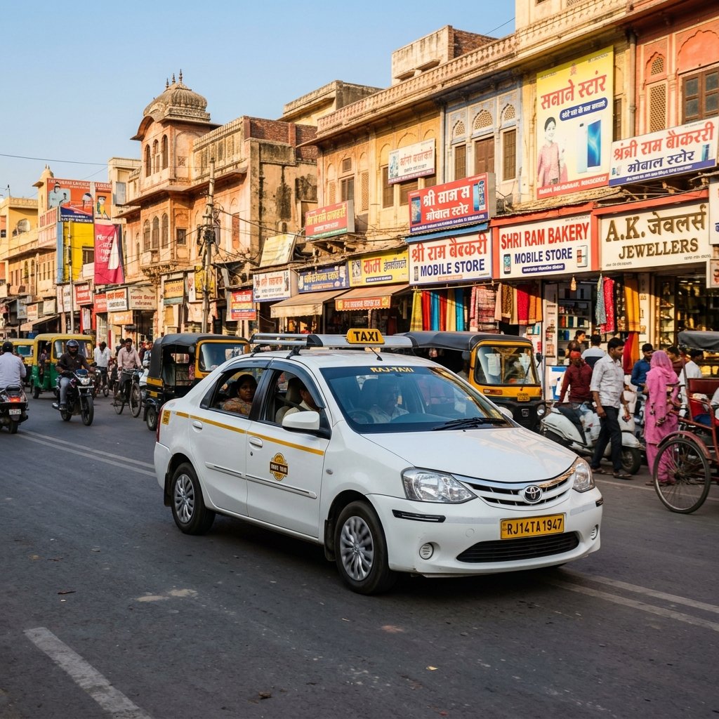 Local cab service in Jamnagar city
